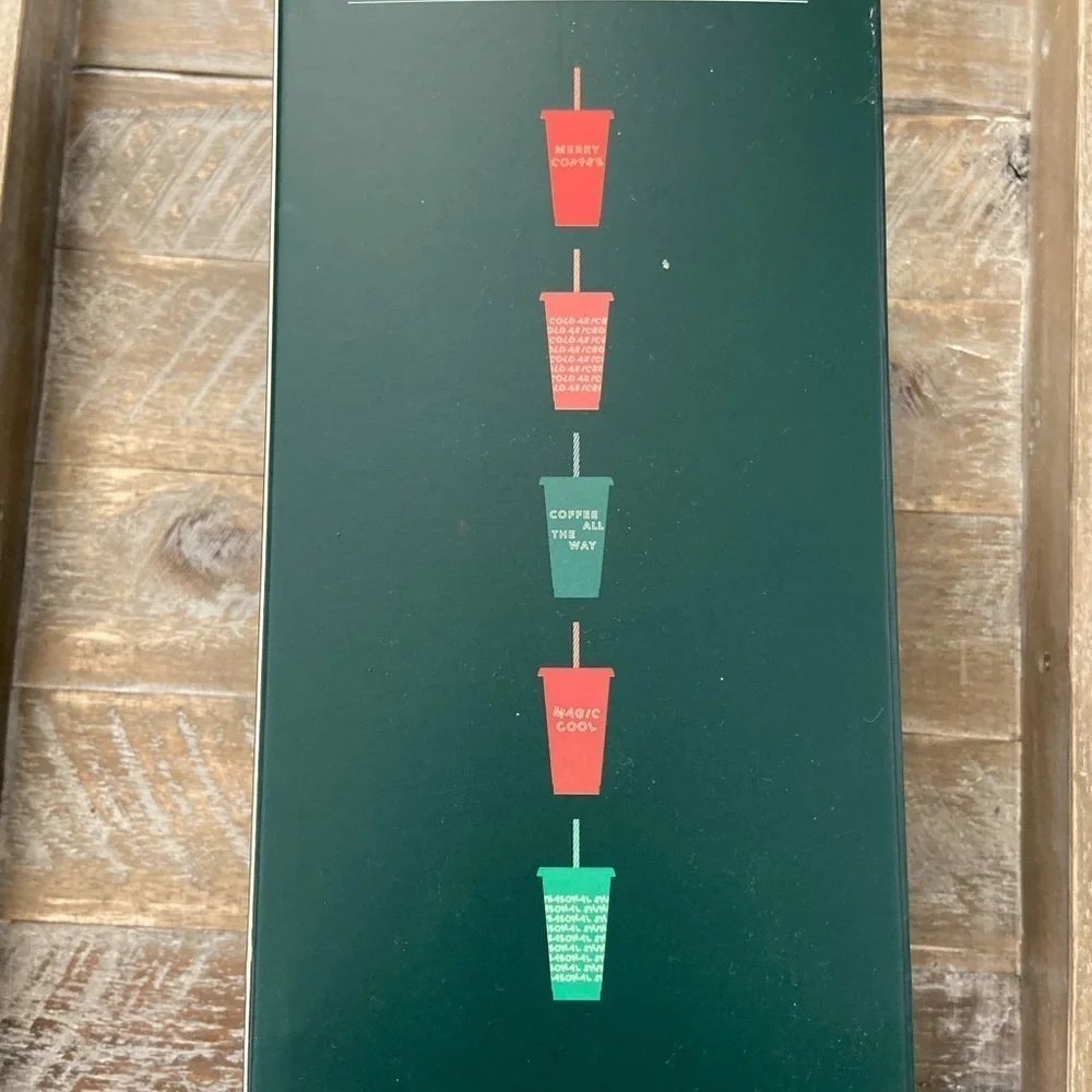 NEW Starbucks Reusable Cold Cups with Straws